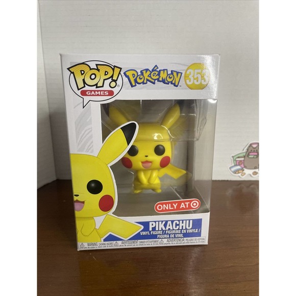 Funko Pop PIKACHU Target Exclusive Pokémon Collectible Vinyl Figure #353 Pokemon